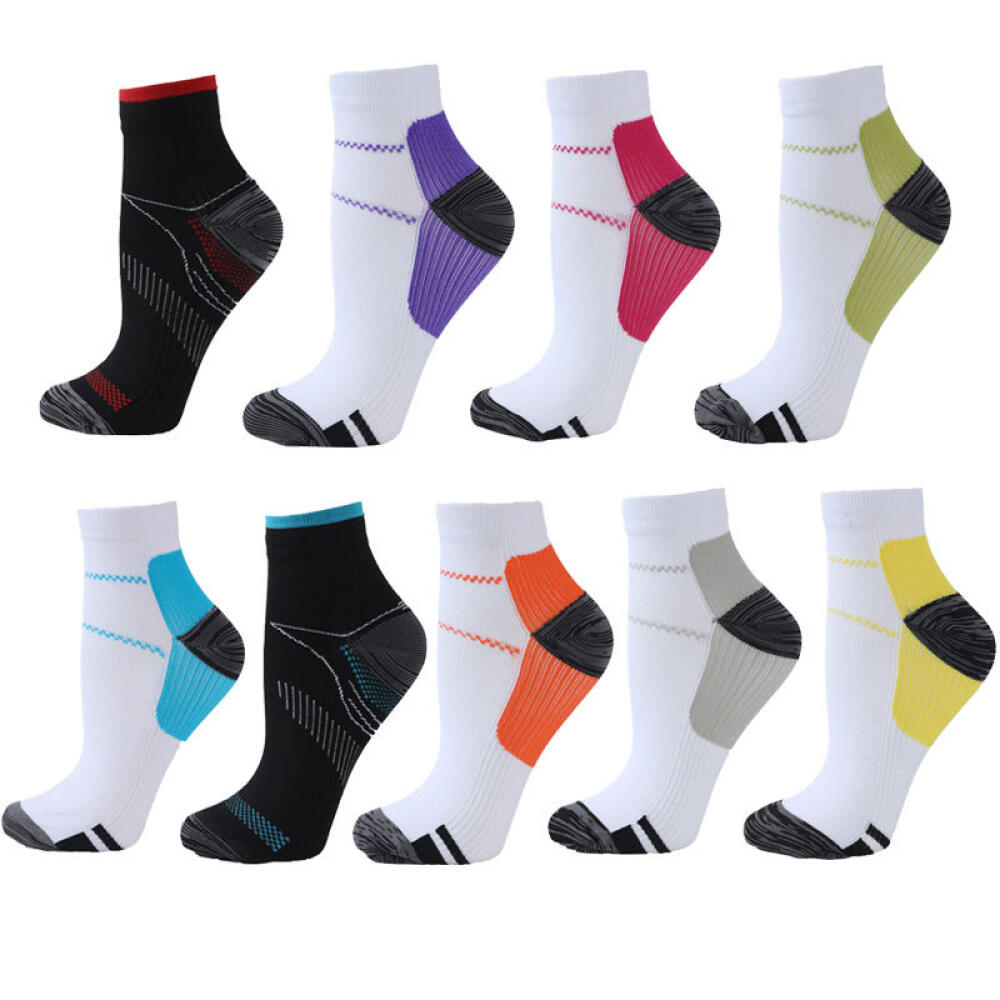 Sports Socks - ถุงเท้ากีฬา ถุงเท้าวิ่ง ถุงเท้าฟุตบอล ถุงเท้ารัดกล้ามเนื้อ สำหรับผู้ชาย ผู้หญิง