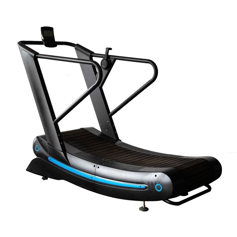 Running Belt - ลู่วิ่งไฟฟ้าแบบปรับแรงต้านด้วยแม่เหล็ก ไม่ใช้มอเตอร์ สำหรับใช้ในเชิงพาณิชย์ สายพานวิ่งคาร์บอนต่ำ อุปกรณ์ออกกำลังกายสำหรับยิม