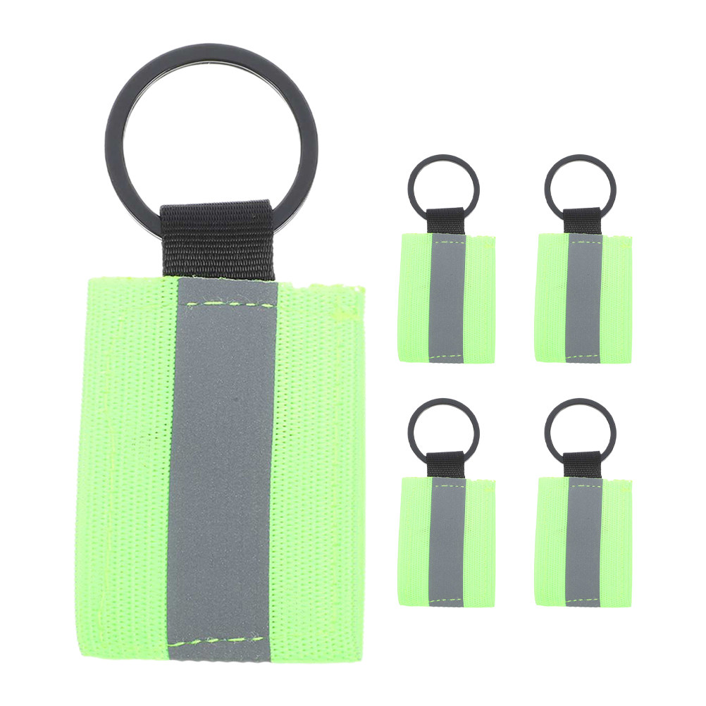 ป้ายห้อยพวงกุญแจสะท้อนแสงสองด้ - Running Visibility Gear บทวิจารณ์และราคา