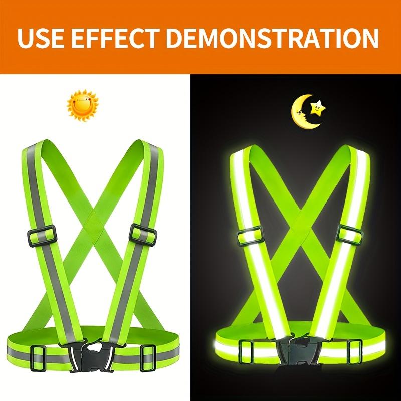 เสื้อกั๊กสะท้อนแสงเพื่อความปลอ - Running Visibility Gear บทวิจารณ์และราคา