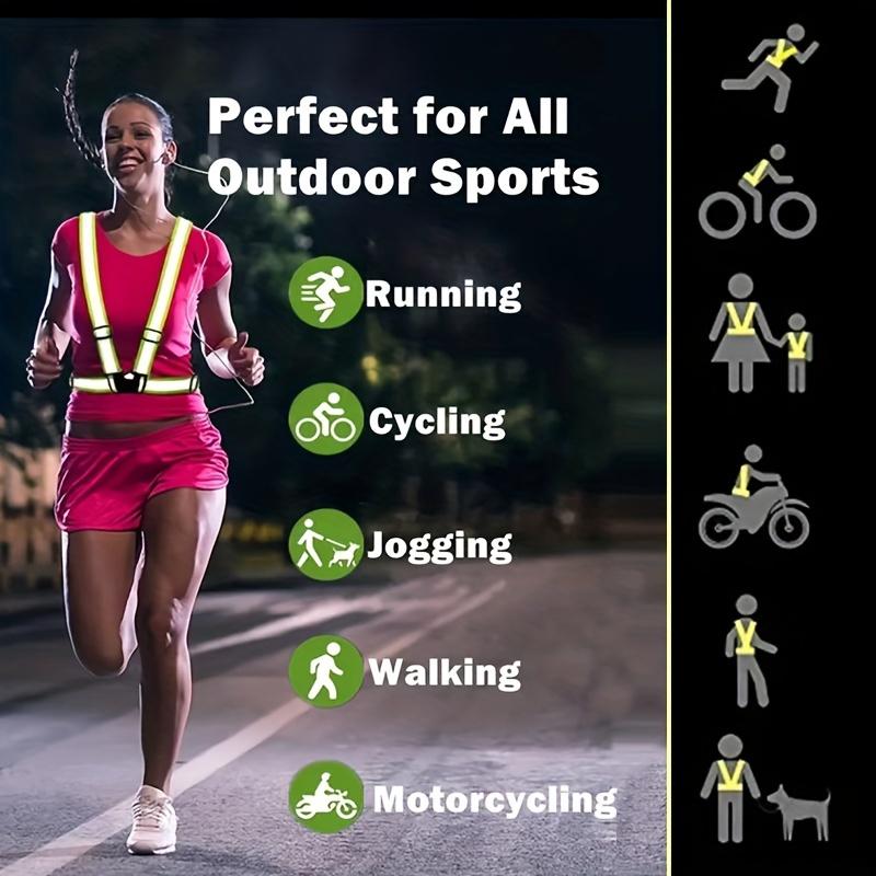 เสื้อกั๊กสะท้อนแสงเพื่อความปลอ - Running Visibility Gear บทวิจารณ์และราคา