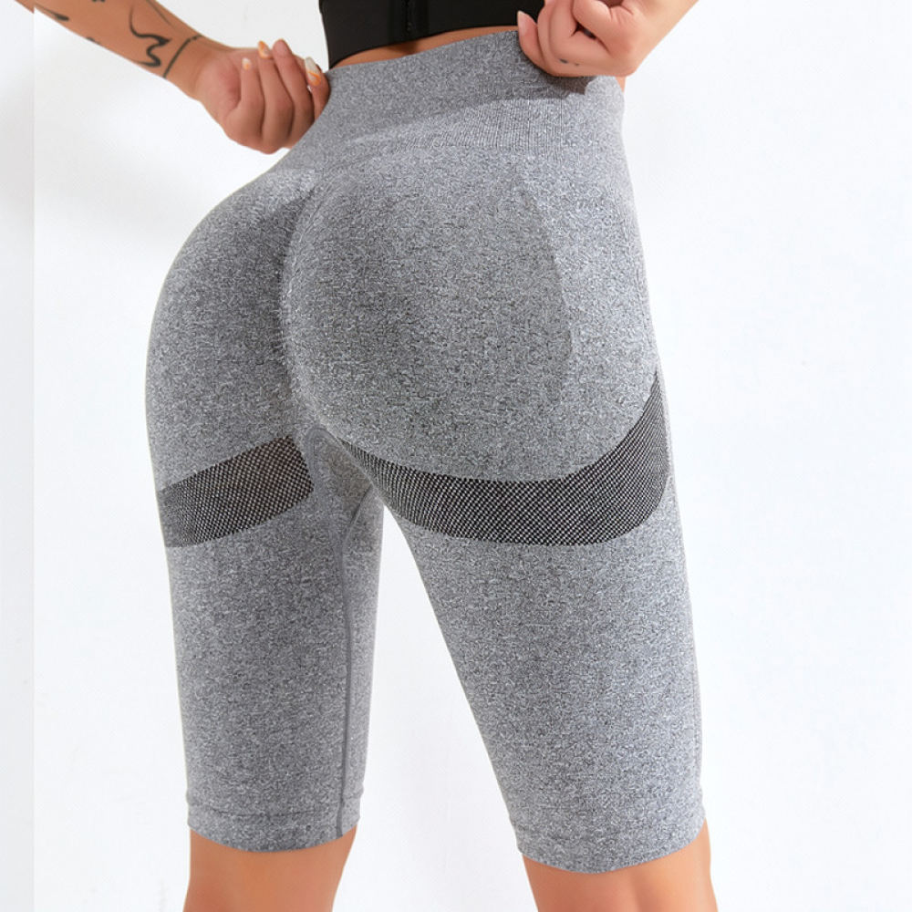 กางเกงขาสั้นโยคะเอวสูงสำหรับผู - Running Gear Junior บทวิจารณ์และราคา