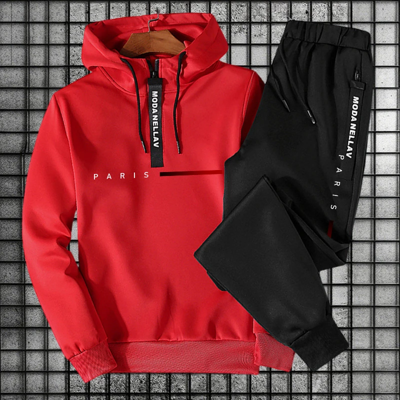 ชุดเซ็ตชายหญิง/เสื้อฮู้ด/กางเก - Joggers Pants บทวิจารณ์และราคา