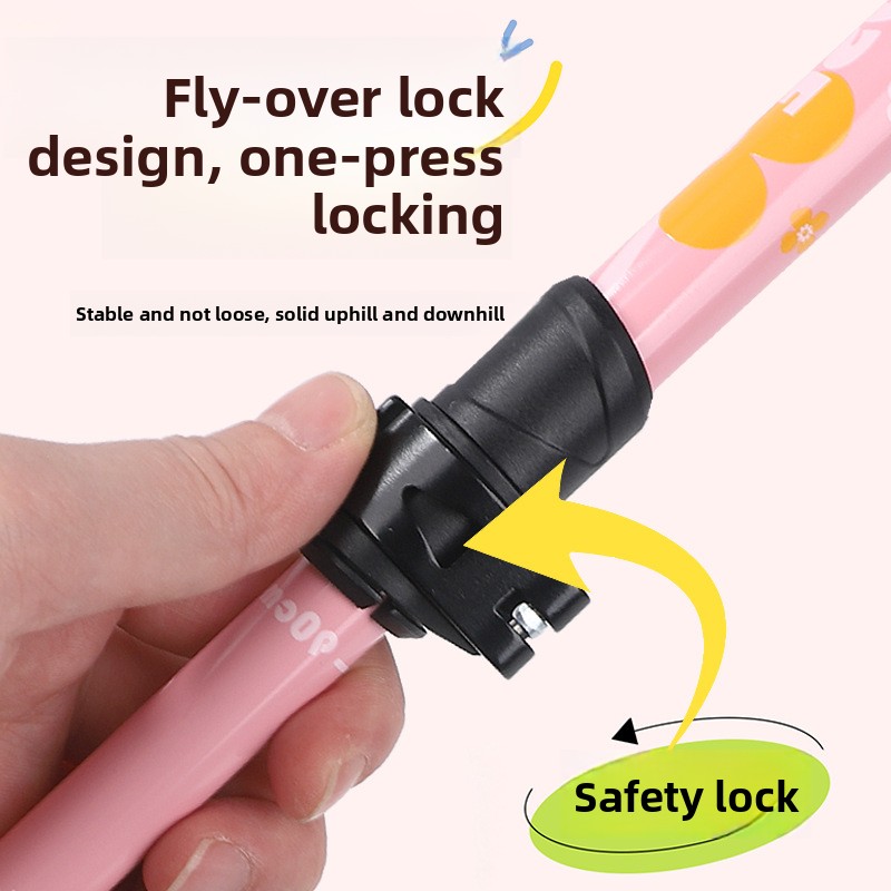 ไม้เท้าเดินป่าแบบพับได้สำหรับเ - Trekking Pole Carbon บทวิจารณ์และราคา