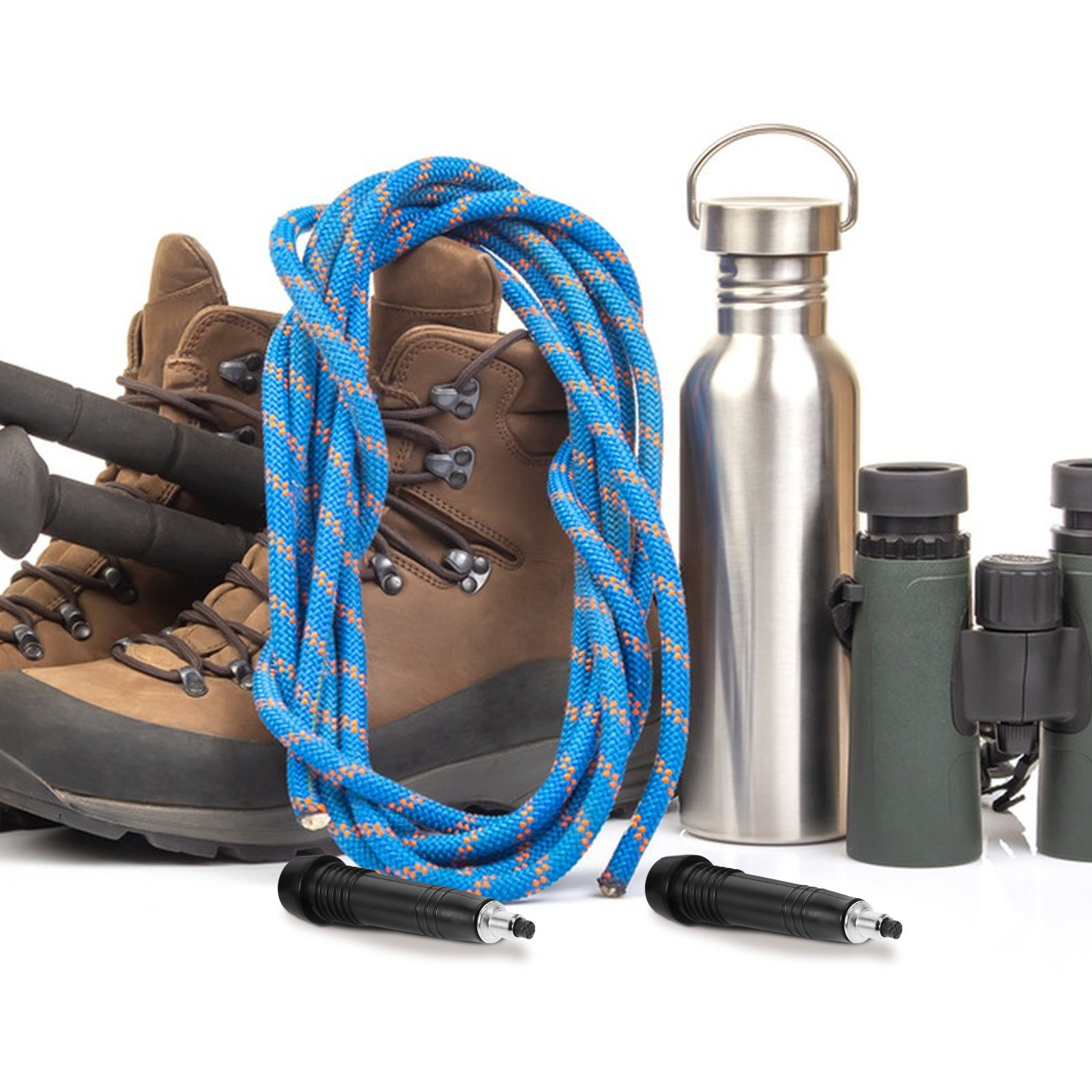 2 ชิ้น ปลายไม้เท้าเดินป่าเหล็ก - Trekking Pole Carbon บทวิจารณ์และราคา