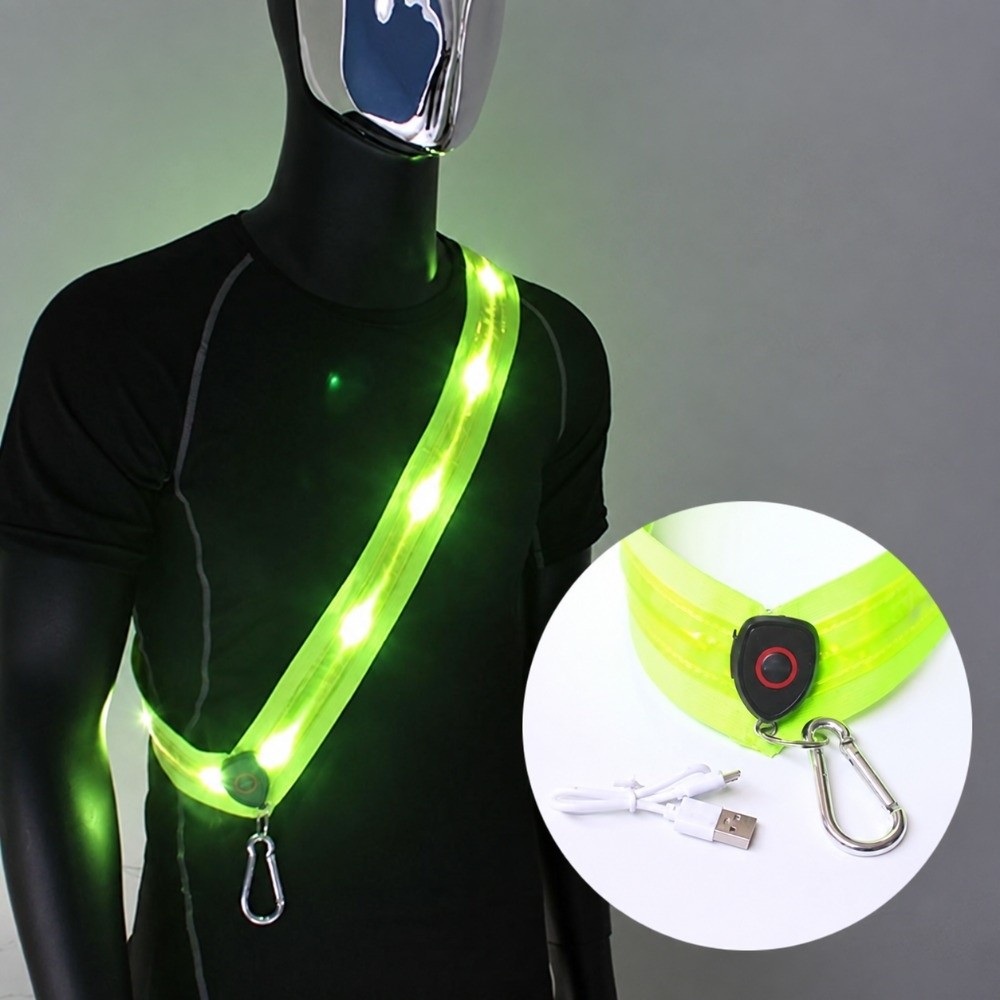 เข็มขัดสะท้อนแสงสำหรับวิ่ง ชาร - Running Visibility Gear บทวิจารณ์และราคา