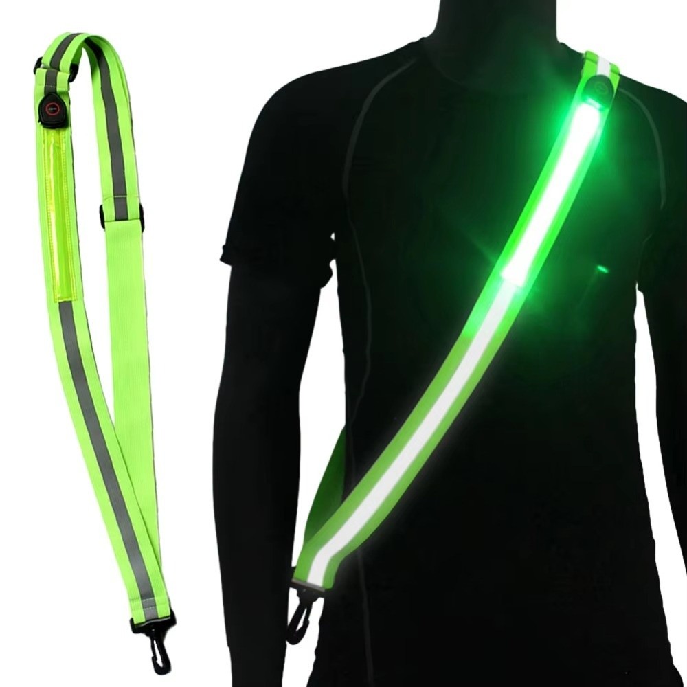 เข็มขัดสะท้อนแสงสำหรับวิ่ง ชาร - Running Visibility Gear บทวิจารณ์และราคา