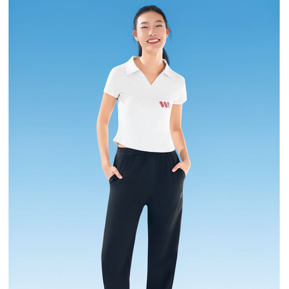 กางเกงขายาวทรงตรงเอวสูง ทรงหลว - Running Gear Junior บทวิจารณ์และราคา