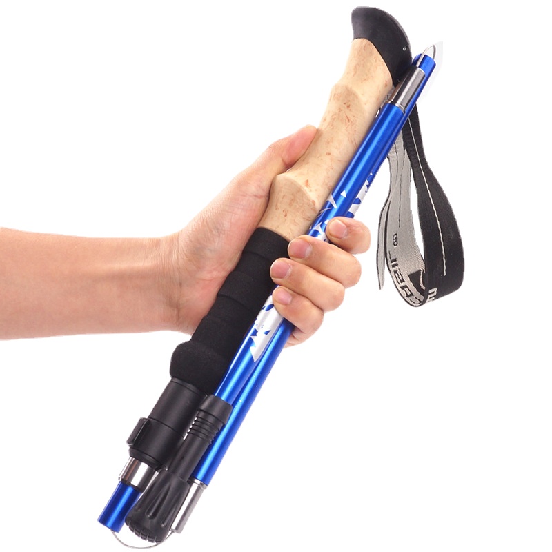 ไม้เท้าคาร์บอนไฟเบอร์ 5 ท่อน น - Trekking Pole Carbon บทวิจารณ์และราคา
