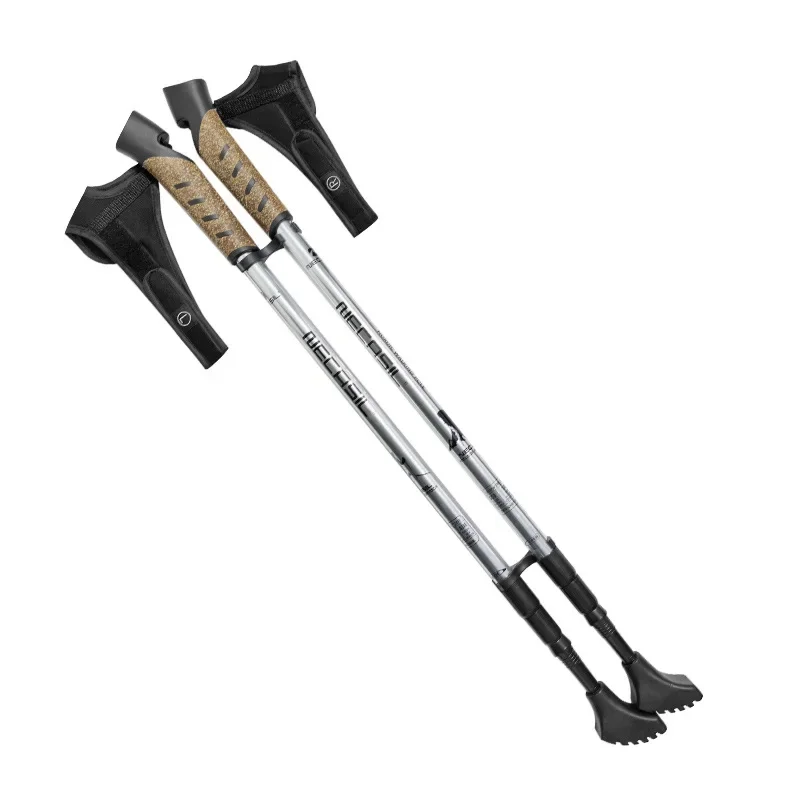 2 ชิ้น ไม้เท้าเดินป่าแบบยืดหดไ - Trekking Pole Carbon บทวิจารณ์และราคา