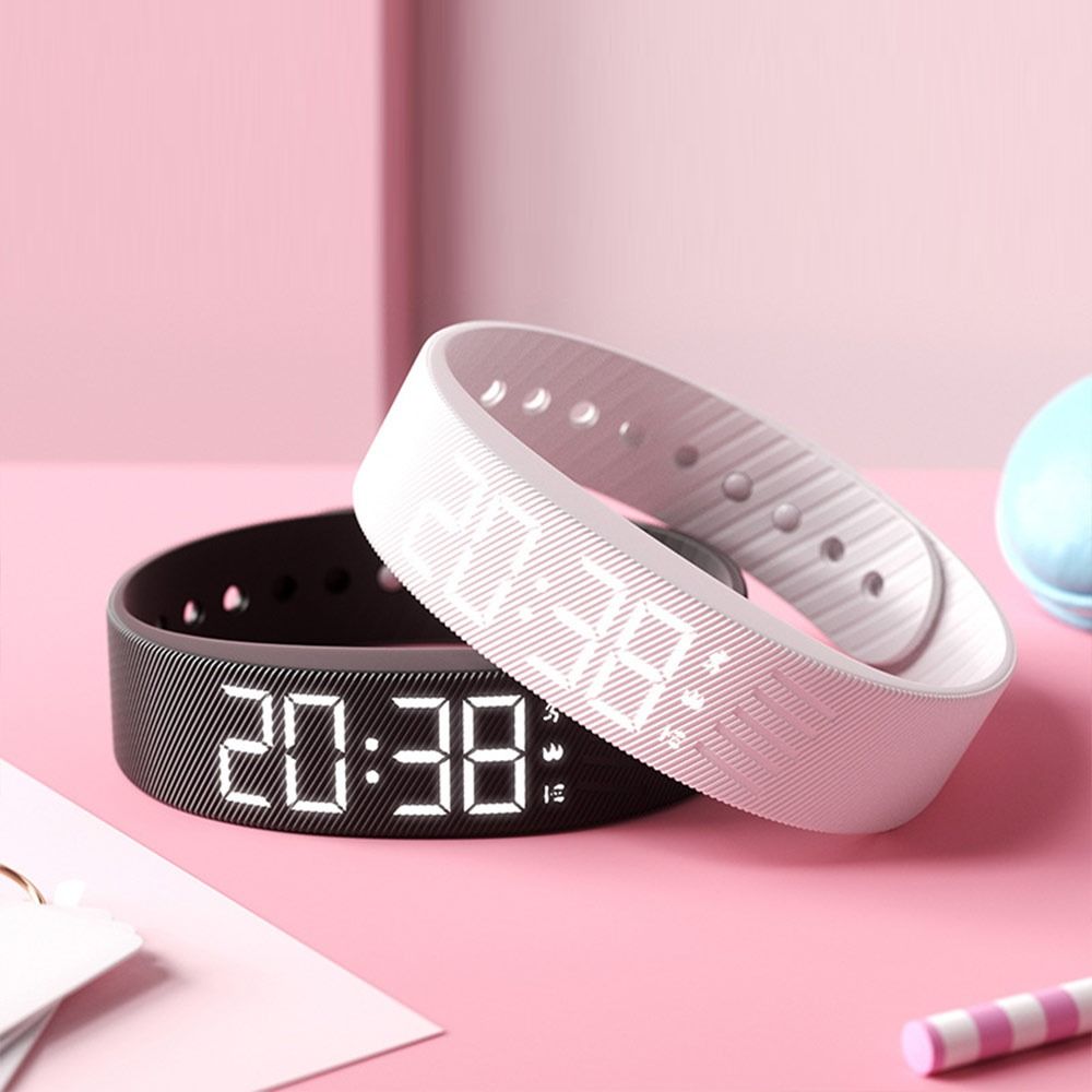 นาฬิกาปลุกดิจิทัล LED แบบปรับไ - Running Watch บทวิจารณ์และราคา
