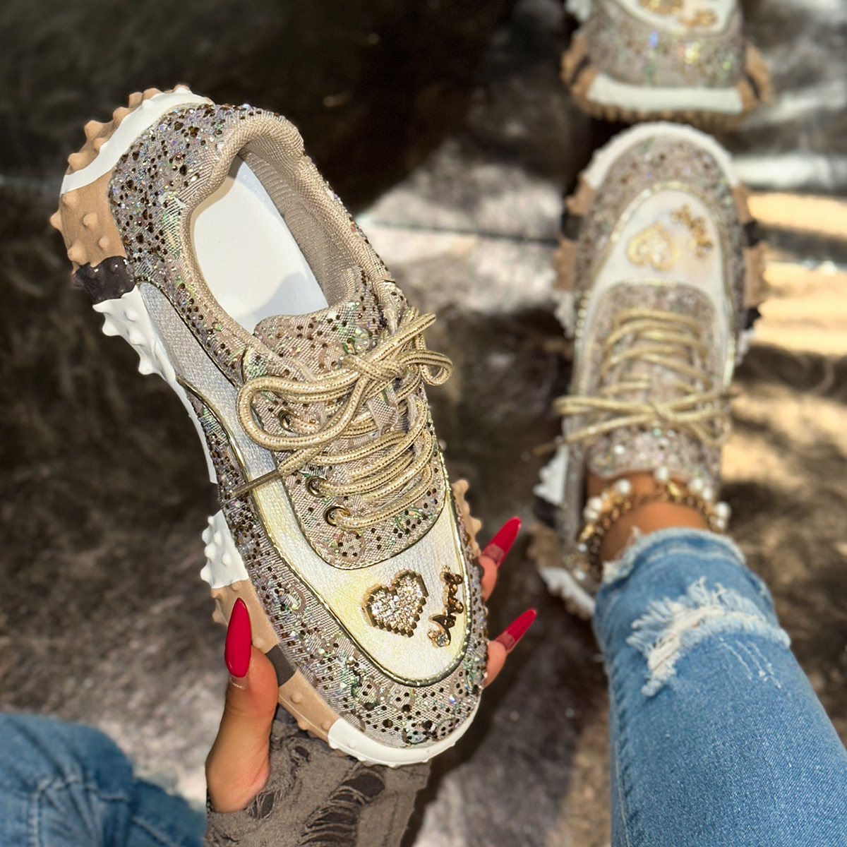 รองเท้ากีฬาสตรีสำหรับฤดูใบไม้ผ - Running Shoes Women บทวิจารณ์และราคา