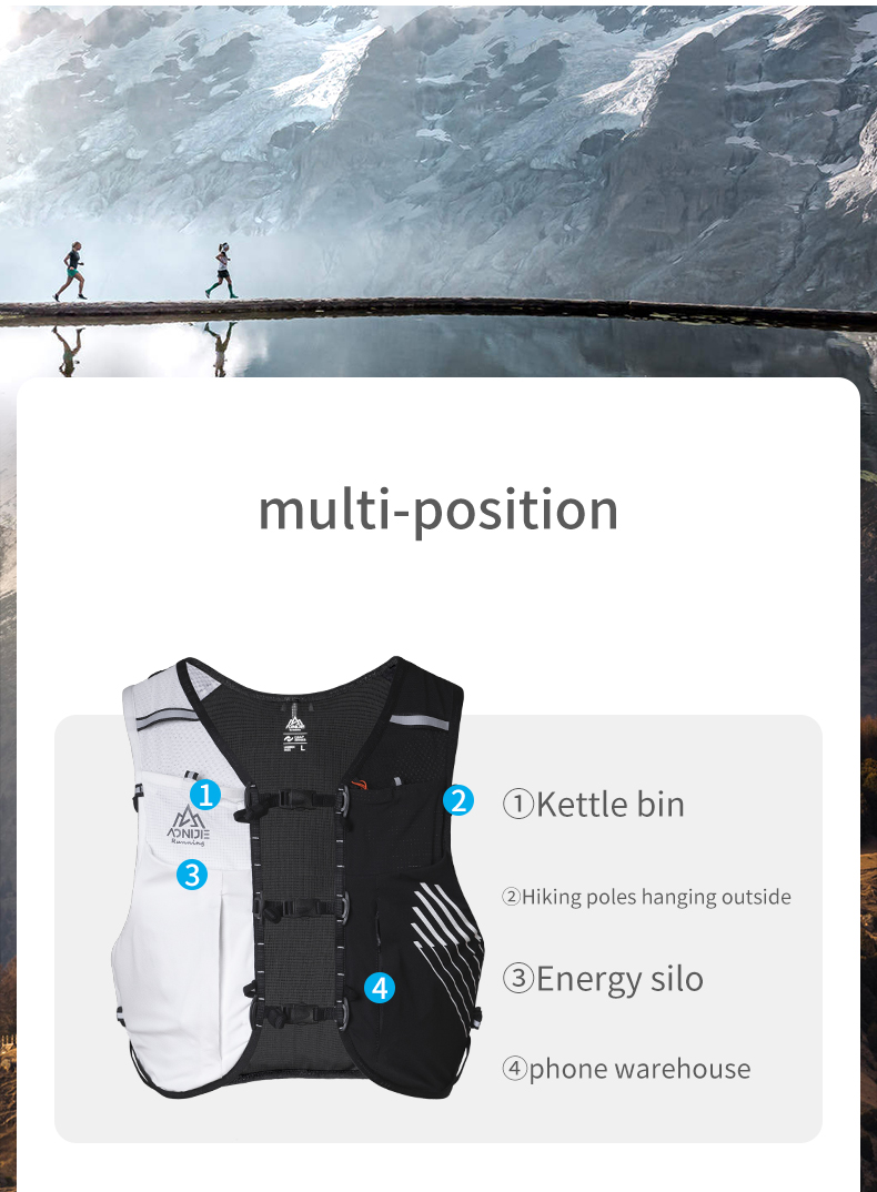 AONIJIE กระเป๋าให้ความชุ่มชื้น - Hydration Vest บทวิจารณ์และราคา