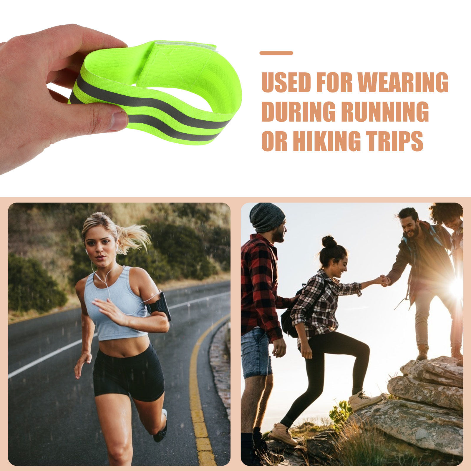 10 ชิ้น สายรัดแขนสะท้อนแสง มอง - Running Visibility Gear บทวิจารณ์และราคา