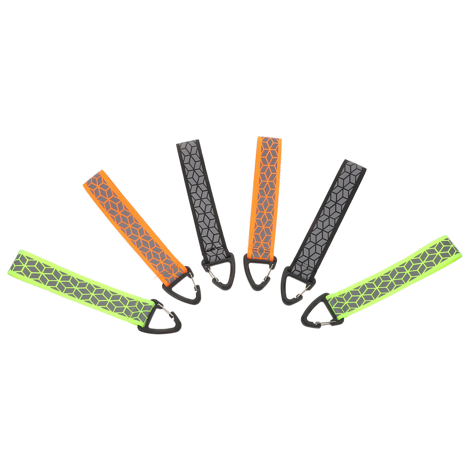 6 ชิ้น แถบสะท้อนแสง พวงกุญแจเพ - Running Visibility Gear บทวิจารณ์และราคา