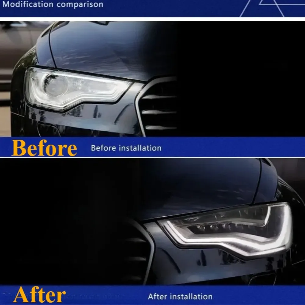 ไฟหน้า A6 C7 รุ่นปี 2012-2015  - Running Headlamp บทวิจารณ์และราคา