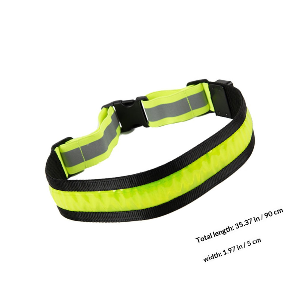 เข็มขัดวิ่งสะท้อนแสง LED แบบชา - Running Visibility Gear บทวิจารณ์และราคา